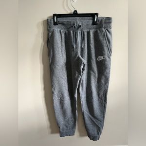 Grey Nike sweatpants